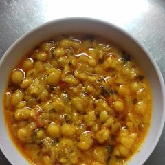 A picture of Besan boondi Sabji.