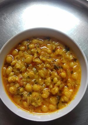 A picture of Besan boondi Sabji.