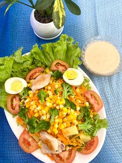 Foto resep Salad Sayur Thousand Island homemade
