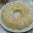 Puding kelapa melon