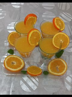 صورة لوصفة عصير برتقال طبيعي 👌🏻👏🏻