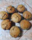 Muffins 100 💯Integrales.😜Riquísimos #sanos #riquísimo #fácil