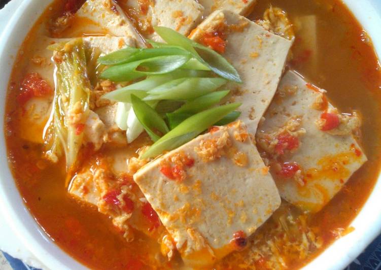 Sup Tahu Pedas Korea versi mama Rain