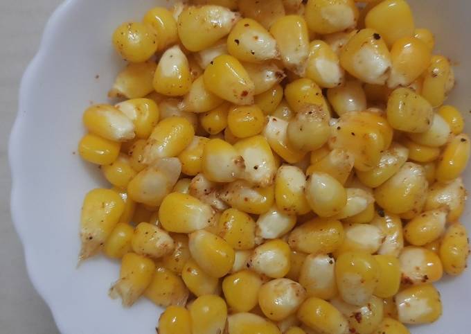 Corn chaat Recipe