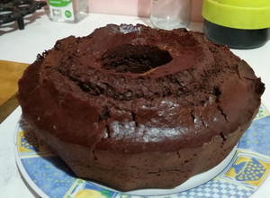 Una foto de Queque de chocolate amargo