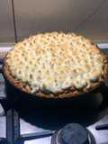 Kuchen de nuez integral y sin azúcar