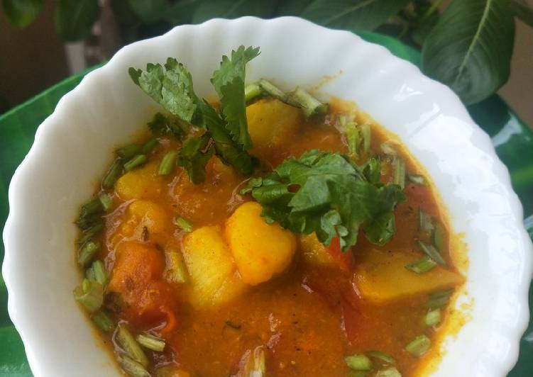 Saturday Fresh Twisted Aloo-Tamatar Curry