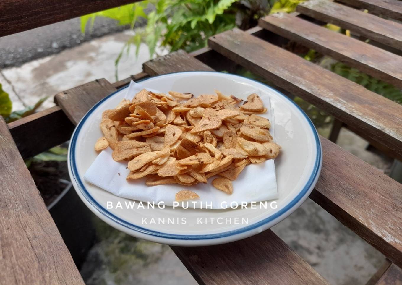 87. Bawang Putih Goreng