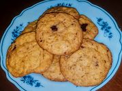 Una foto de cookies de banana