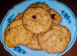 Foto principal de Cookies de plátano con chips de chocolate negro Valor