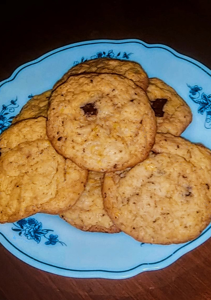Una foto de Cookies de plátano con chips de chocolate negro Valor