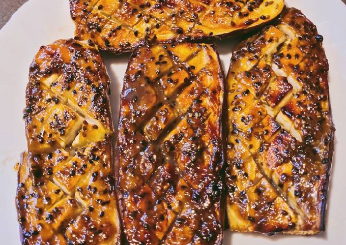 Miso Glaze Aubergine