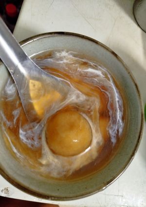 A picture of Banana Mochi Dessert (Chè Mochi Chuối).
