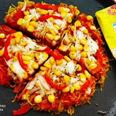 A picture of Maggi pizza.