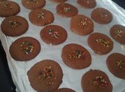 Una foto de dulces de navidad