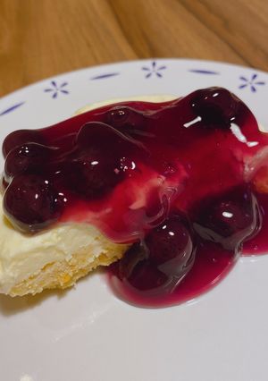 รูปของ Blueberry cheese pie 🥧