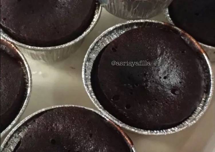Choco brownies (steam dg magic com / panci kukus) *rasa brownies Amanda!