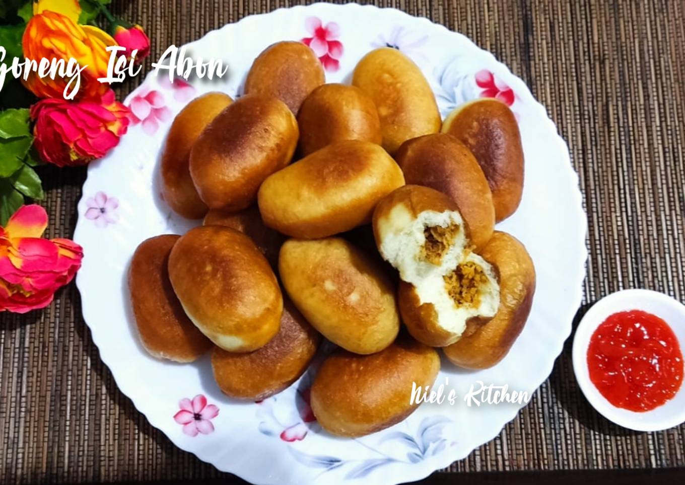 Roti Goreng Isi Abon