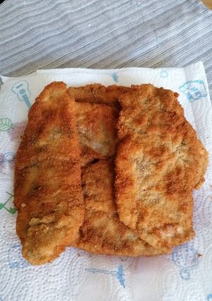 O poză a rețetei Șnițele din piept de pui.