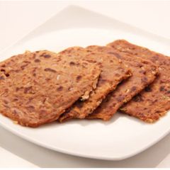 A picture of Cheesy rajma paratha.