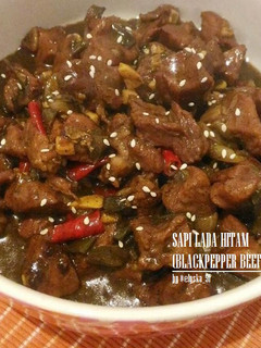 Foto resep Sapi Lada Hitam (Blackpepper Beef)