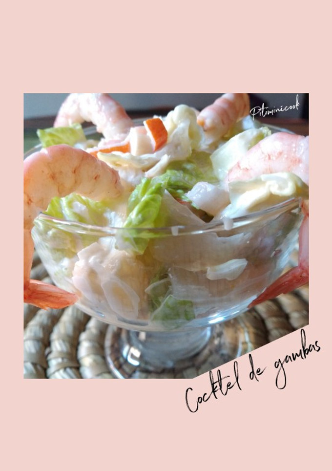 Una foto de Cóctel de gambas