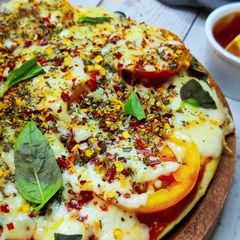 A picture of Margherita Pizza in Just 5 Min.