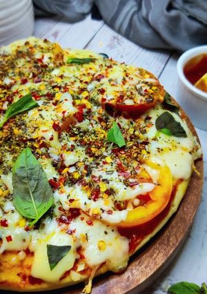 A picture of Margherita Pizza in Just 5 Min.