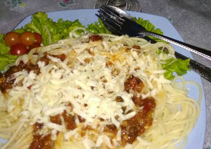 Resep Spaghetti la Fonte hot tuna with cheese Resep Spaghetti la Fonte hot tuna with cheese