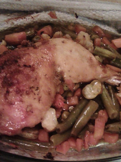 Una foto de Pollo al horno express
