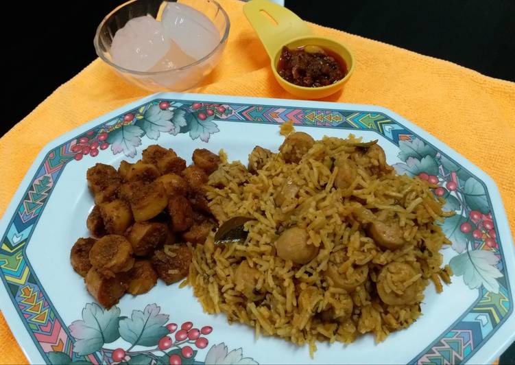 Recipe of Speedy Chicken Sausage Pulao