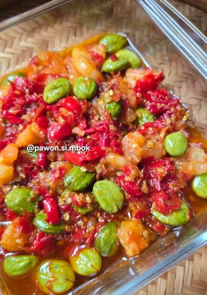Foto resep Udang Balado Petai ala @pawon.si.mbok
