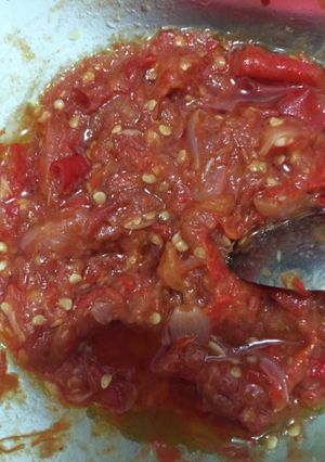 Foto resep Sambel goreng tomat