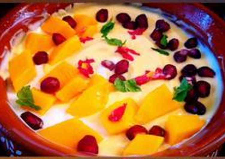 Recipe of Homemade Fruit Yogurt