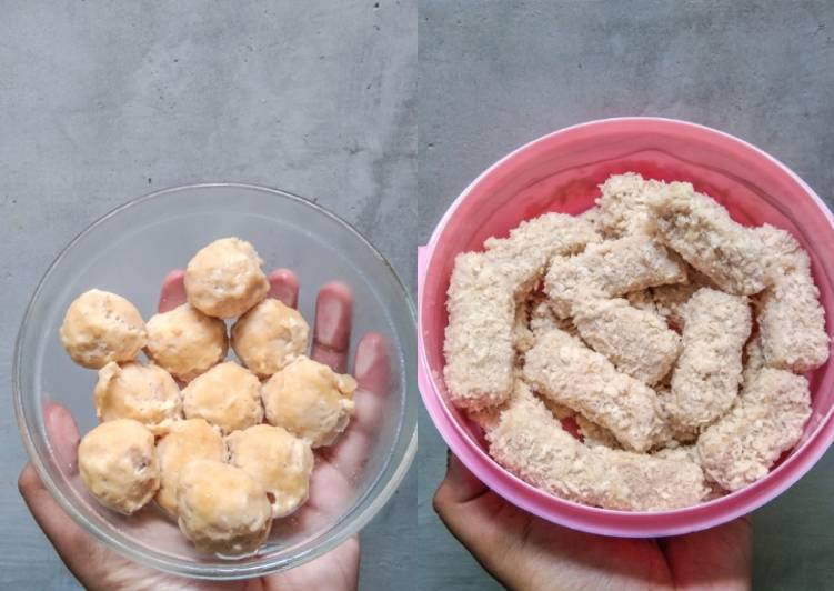 🍡Bakso Ayam & 🍗Nugget Ayam ala Bunda Fay