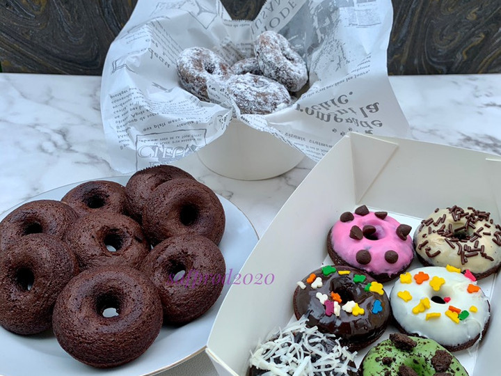 Resep Mini Brownies Donuts (versi simpel, plus pake donut maker) Anti Gagal