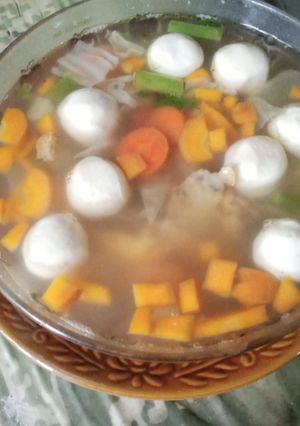 Foto resep Kuah Sop Isi Sayur