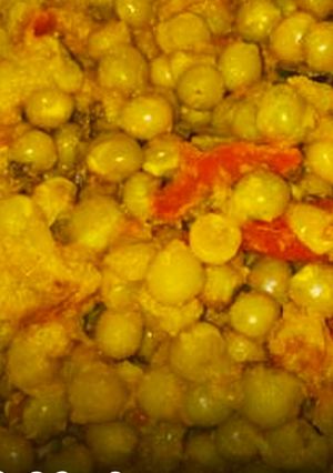 A picture of Green peas gravy.