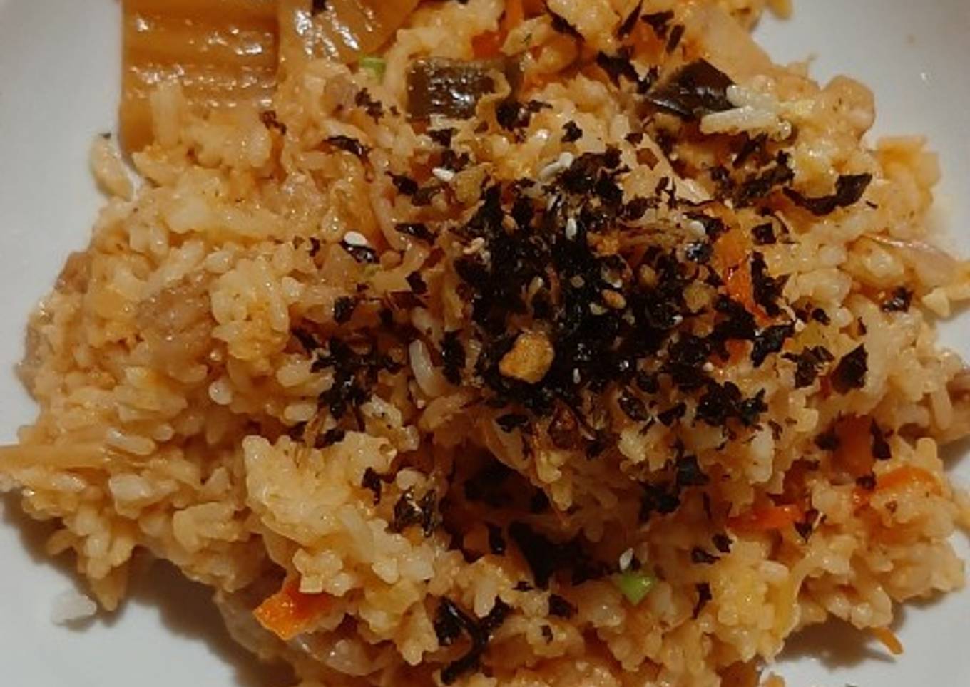 Cara Gampang Membuat Nasi goreng kimchi, Enak Banget