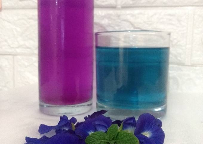 Resep Teh Bunga Telang Butterfly Pea Flower Tea Oleh Siti Nurhasanah Cookpad