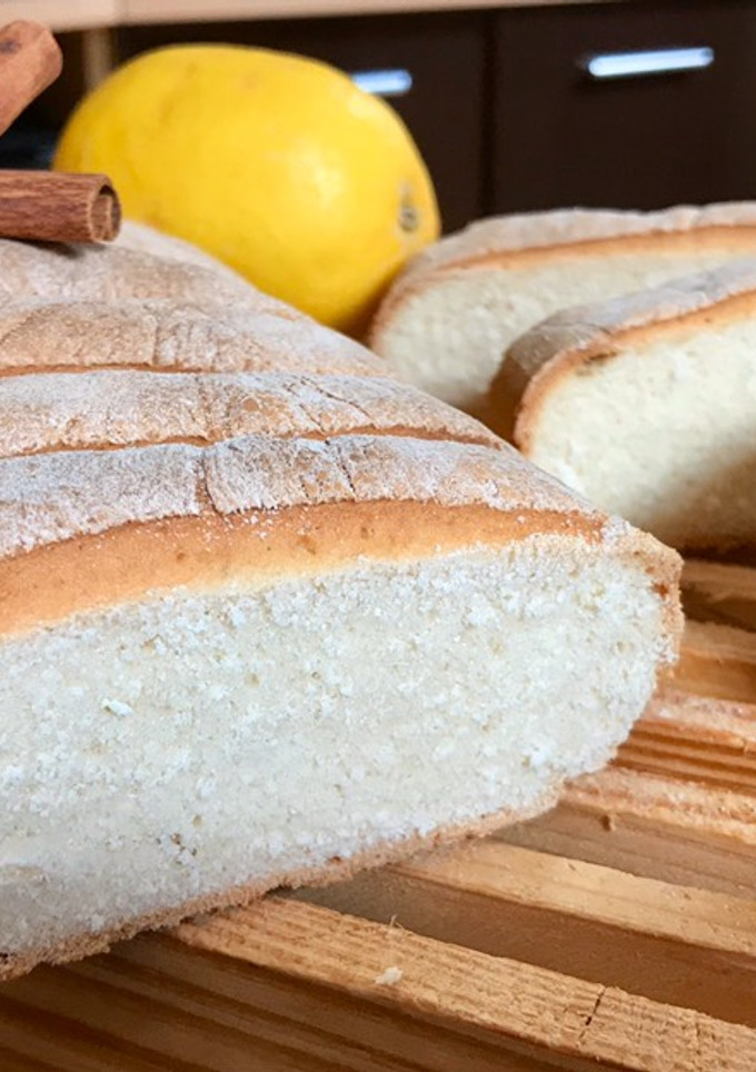 Una foto de Receta de pan para torrijas sin lactosa