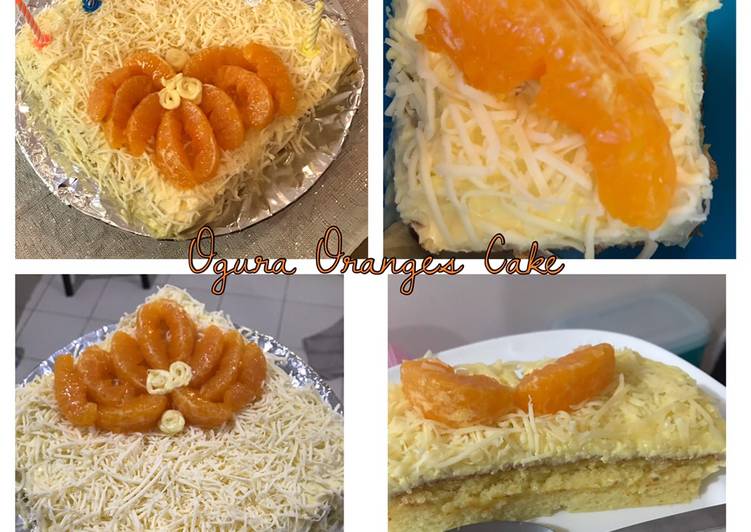Cara Bikin Ogura Orange Cake murah