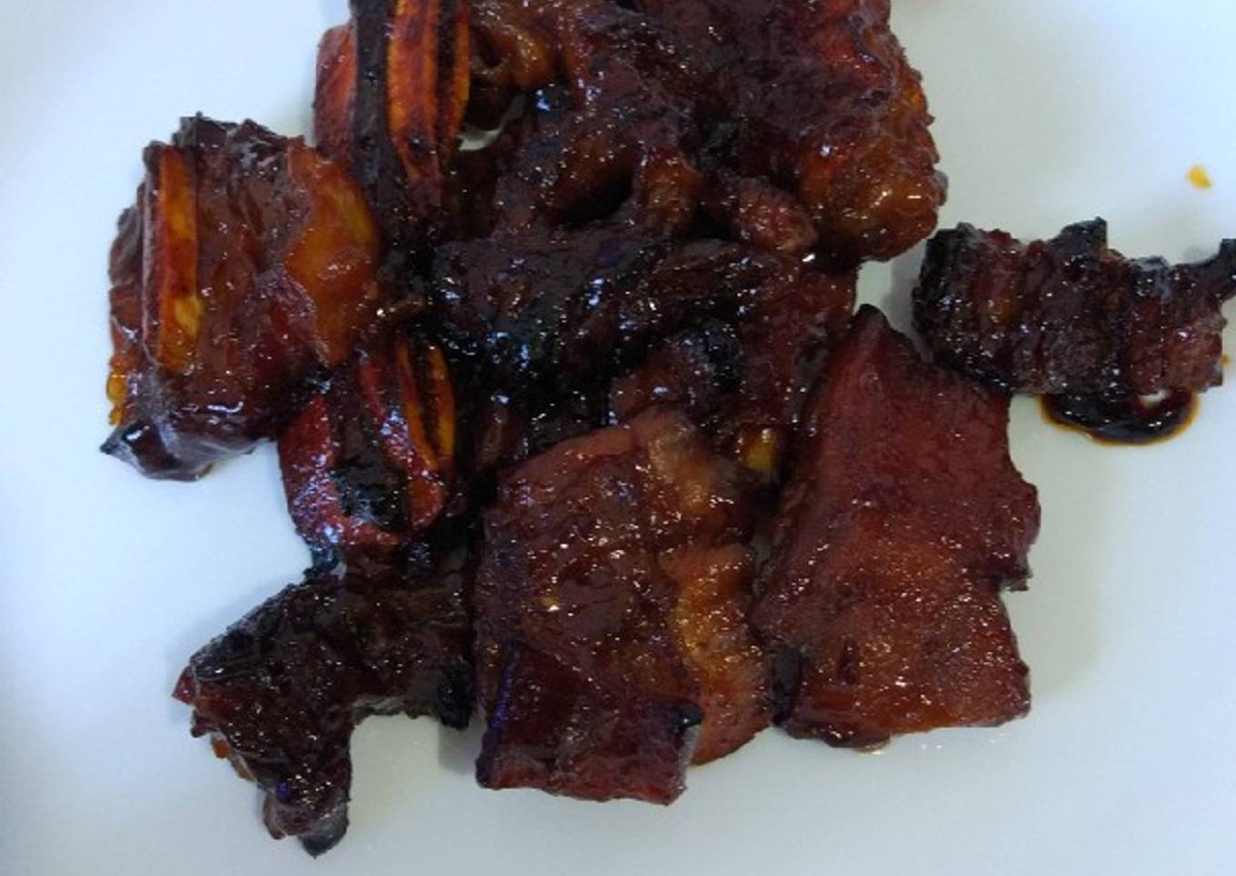 Iga sapi panggang oven