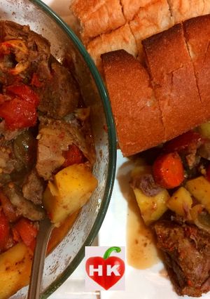 A picture of Lamb and Vegetable Tagine.