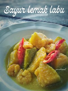 Gambar Sayur lemak labu