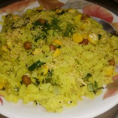 A picture of Corn pohe.