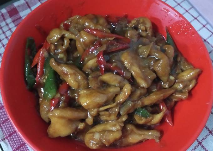 Ayam Kecap Saus Tiram