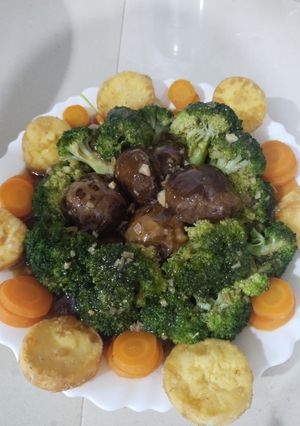 Foto resep Brokoli saus tiram