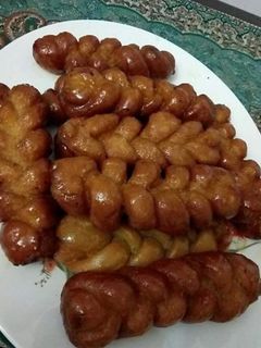 عکسی از دستور خاگینه گیس باف