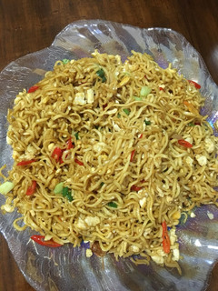 Foto resep Mie Telor Goreng Pedas